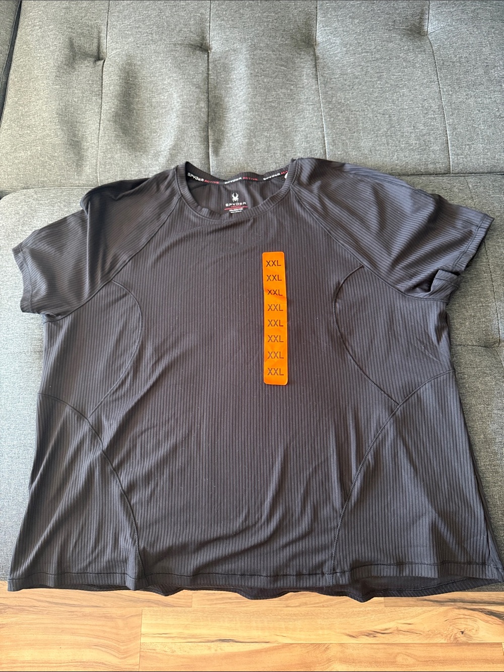 Spyder Men’s Black Short Sleeve Performance Tee